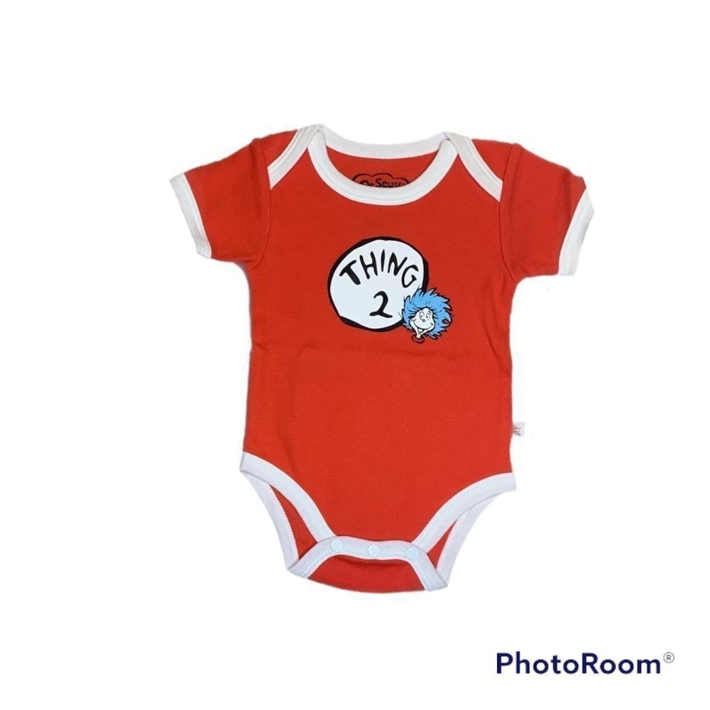 DR Seuss by bumpkins Thing 2 bodysuit​​